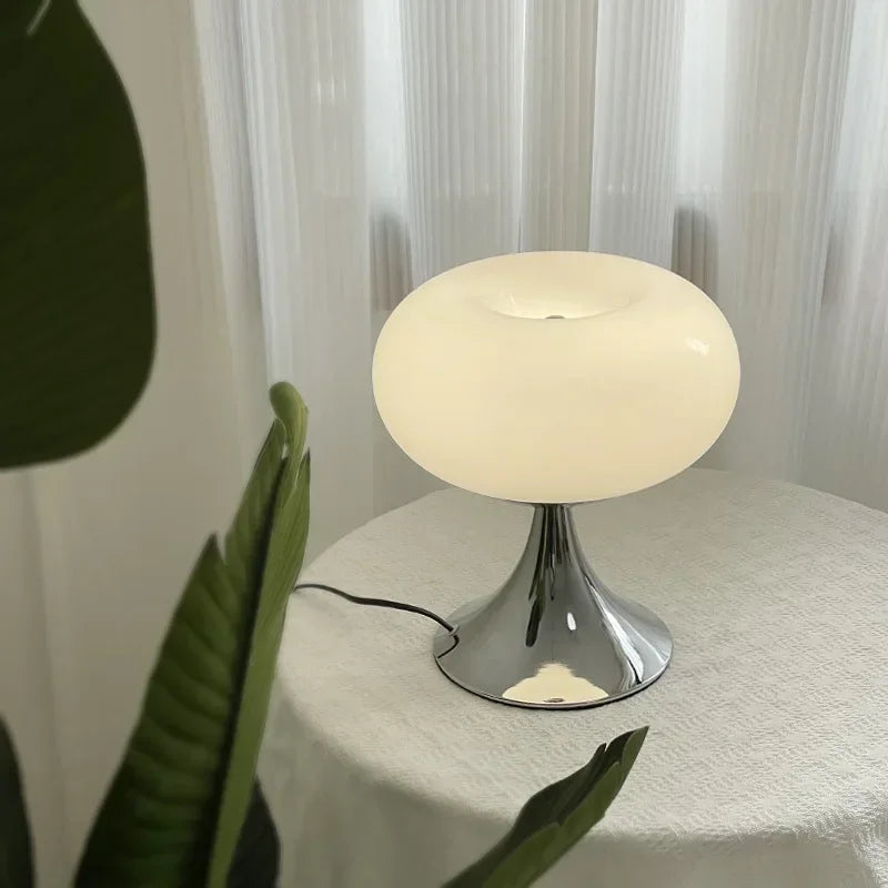 DecorBites™ Glass Desk Lamp Home Office Modern Table Light