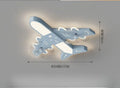 DecorBites™ Kids Room Airplane Ceiling Fan Light Fixture