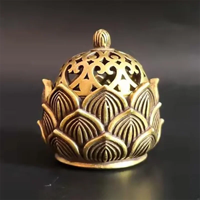 Lotus Incense Holder | Mini Asian Style Cone Burner Zen Decor Gift