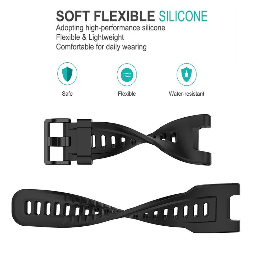 Amazfit T-Rex Replacement Strap | Silicone Watchband with Tool