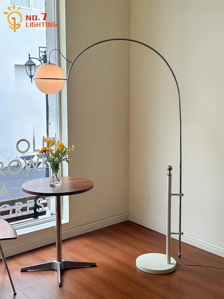 DecorBites™ Cream Wind Floor Lamp LED E27 for Living Room Study