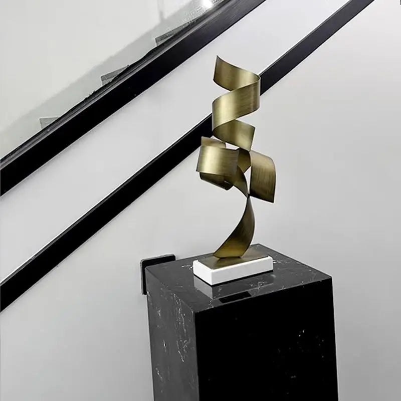 DecorBites™ Geometric Wrought Iron Ornaments for Home & Office Decor