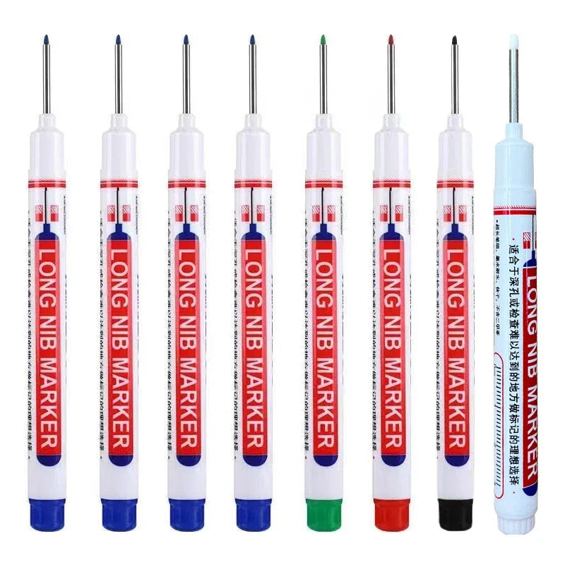 20mm Long Nib Markers for Deep Hole Marking | BSIDE Multi-Purpose Pen Set