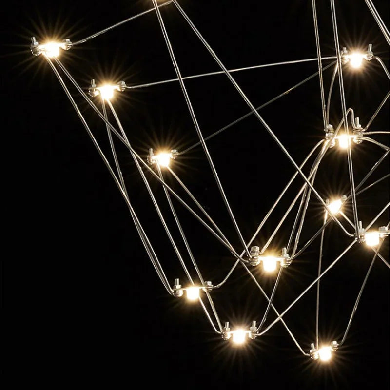 DecorBites™ Cube Light: Modern Creative LED Pendant Lamp for Living Room and Restaurant