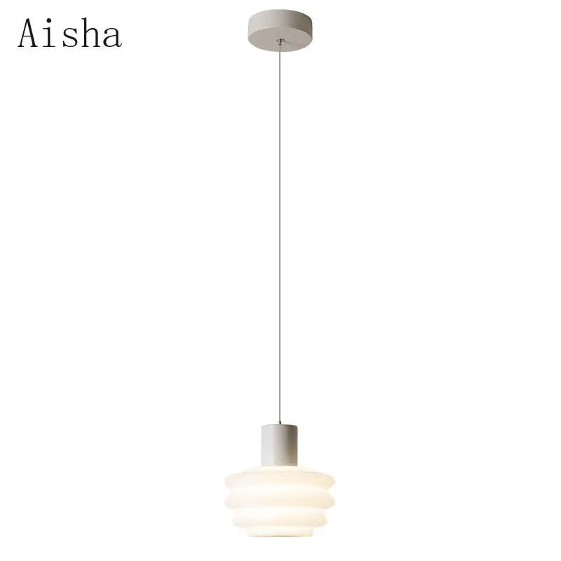 DecorBites™ Acrylic LED Hanging Lamp for Minimalist Bedroom Decor