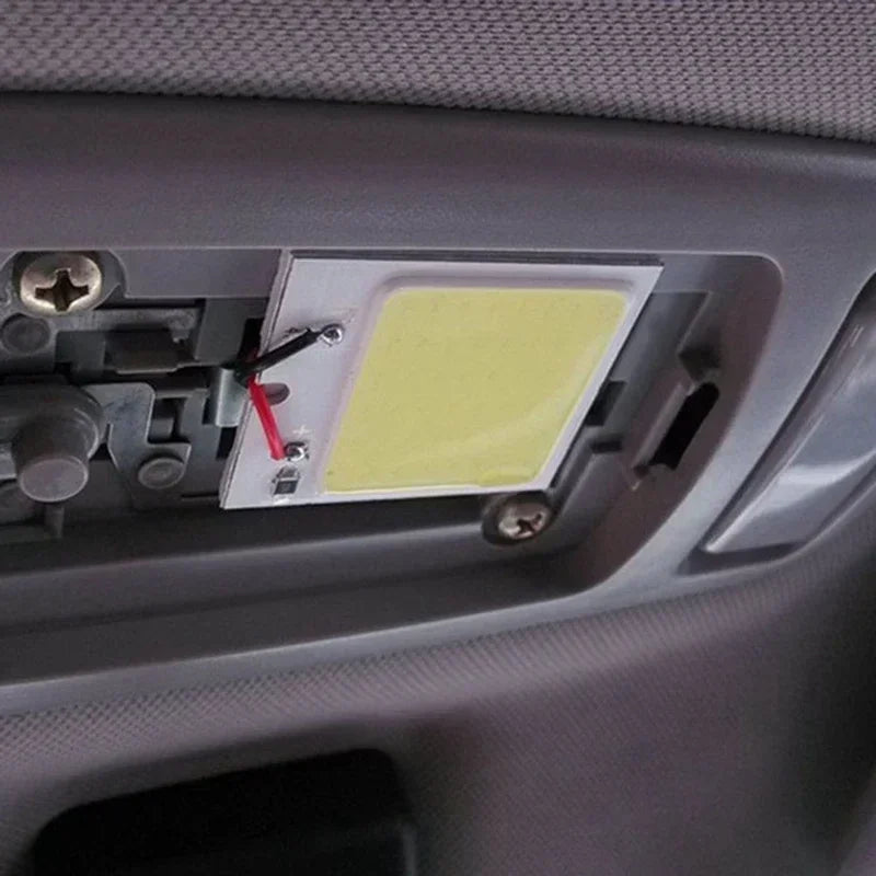 4-Pack T10 LED Car Interior Bulbs | 12V COB Dome Light