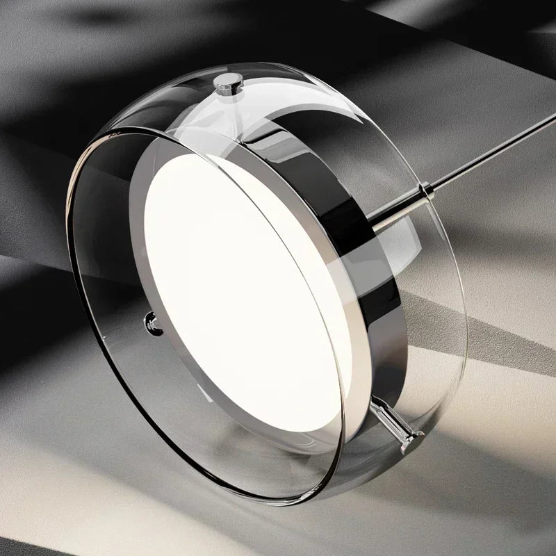 DecorBites™ Glass Dining Pendant Light: Modern Minimalist Table Decor for Home Lighting