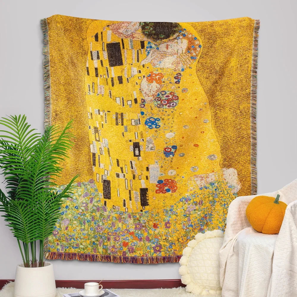 DecorBites™ Jacquard Tapestry Decorative Throw Blanket