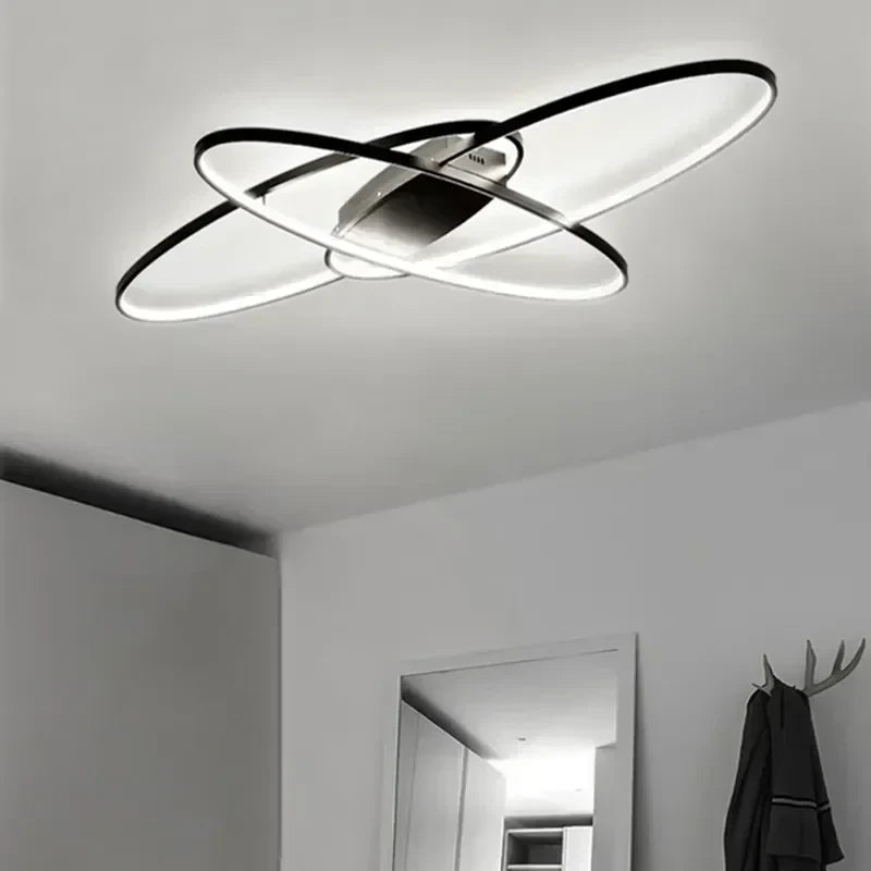 DecorBites™ Elegant Ceiling Chandeliers, Dimmable with Remote Control