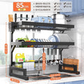 DecorBites™ 2-Layer Over Sink Dish Drying Rack & Utensil Holder Organizer