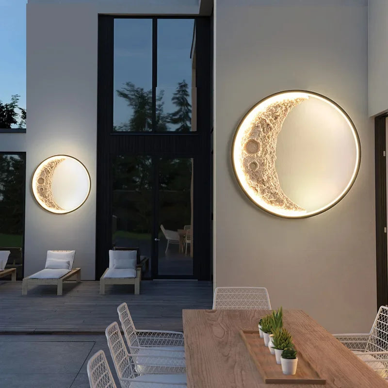 DecorBites™ Crescent Moon Wall Lamp for Bedroom and Hallway