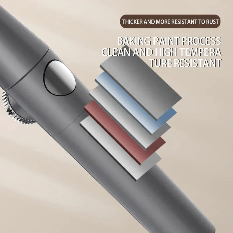 DecorBites™ Adjustable High Pressure Shower Head with 3 Modes and Hose Base