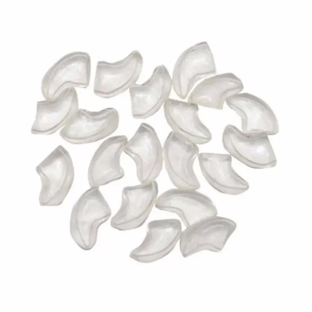 20pcs Soft Silicone Cat Nail Caps | Scratch Protection Covers for Pets