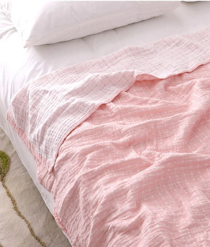 DecorBites™ Cotton Gauze Sofa Cover - Multifunctional Throw Blanket