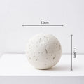 DecorBites™ Geometric Spherical Ceramic Ornaments Moon Home Decoration Accessory