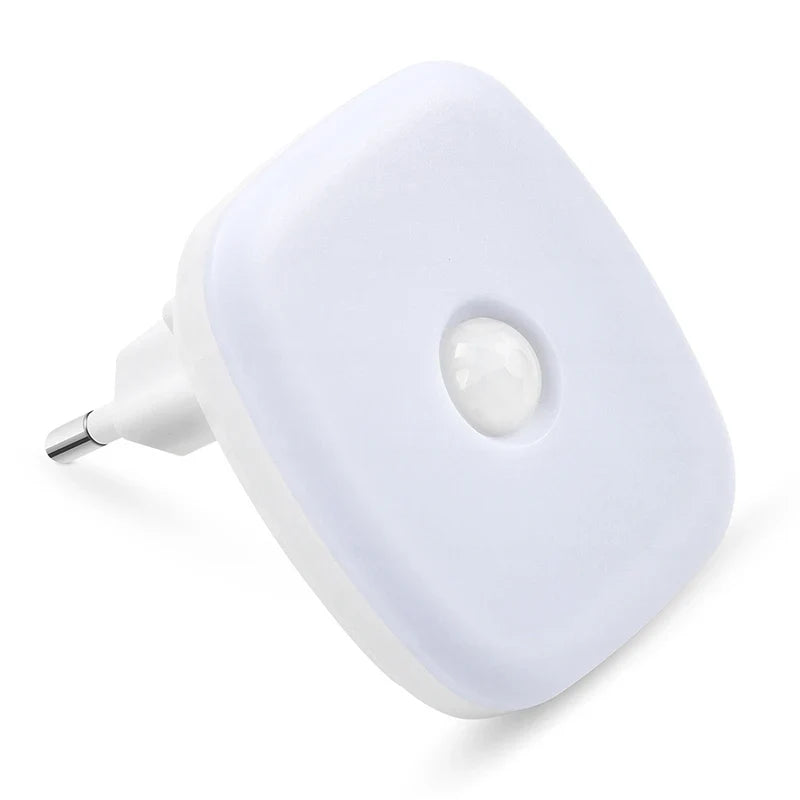 LED Motion Sensor Night Light | Plug-In Automatic Lamp for Hallway Closet