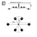 DecorBites™ Adjustable Arm Floor Lamp: Japanese Ceiling Light for Industrial Loft Decor