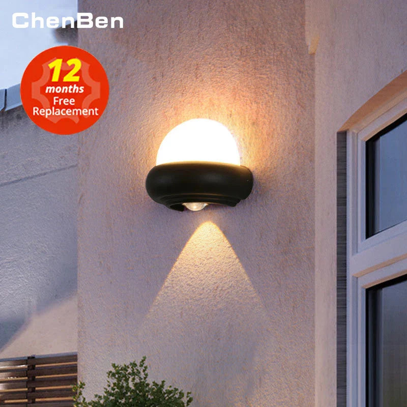 DecorBites™ Acrylic LED Wall Light for Exterior and Interior Decor