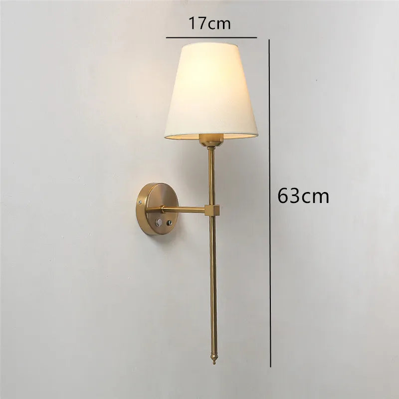 DecorBites™ Gold Touch LED Wall Sconce for Home Restaurant Decor