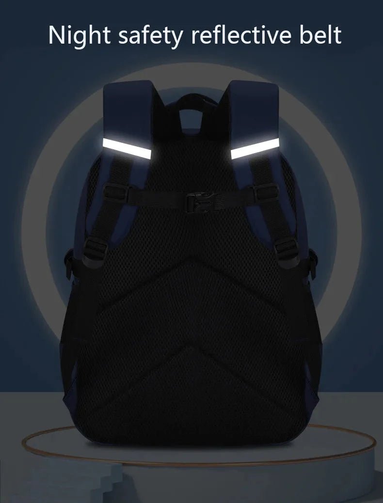 Kids Astronaut Backpack Waterproof School Bag for Boys