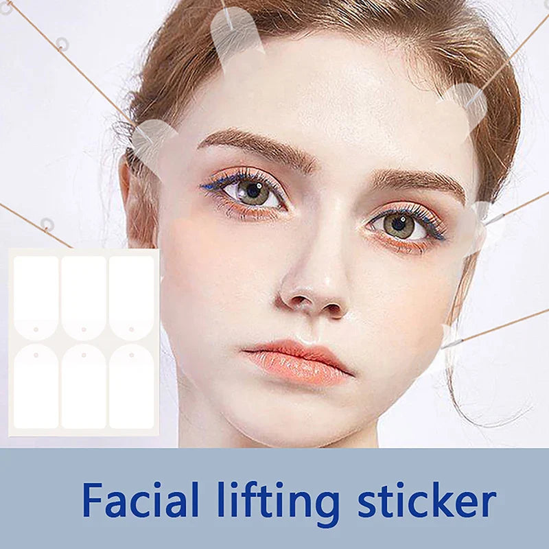 18Pcs Invisible Face Lifting Stickers | Instant V-Shape Firming Tape