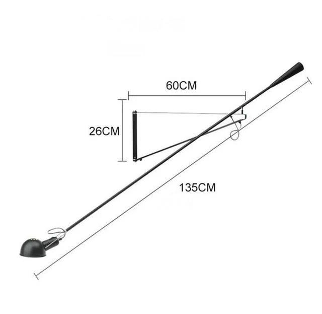 DecorBites™ Adjustable Long Arm Wall Lamp for Personalized Nordic Style