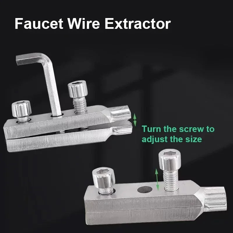 Broken Pipe Extractor Tool Set | Universal Plumbing Repair Kit