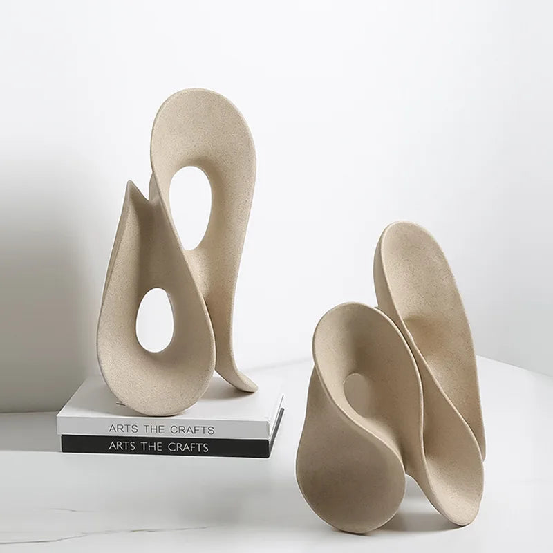 DecorBites™ Coral Hollow Sculpture - Artistic Home Decor Figurine