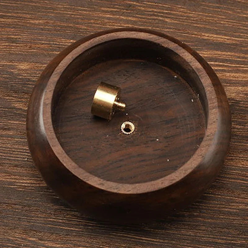 Wooden Incense Holder Ash Catcher | Bowl Shape Incense Burner