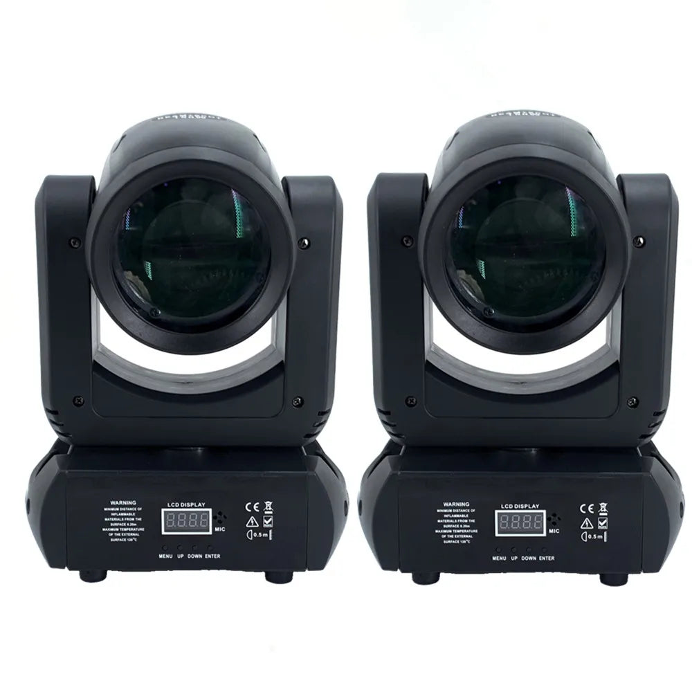 DecorBites™ 150W LED Moving Head Beam+Spot Light with 18 Rotating Prisms