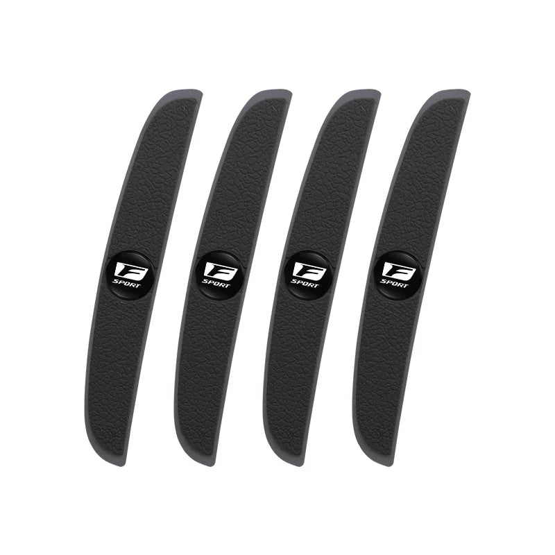 4Pcs Silicone Car Door Edge Protector Strips | Anti-Collision Pad for Lexus Models