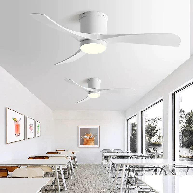 DecorBites™ 46In LED Ceiling Fan Light with Control for Household Bedrooms