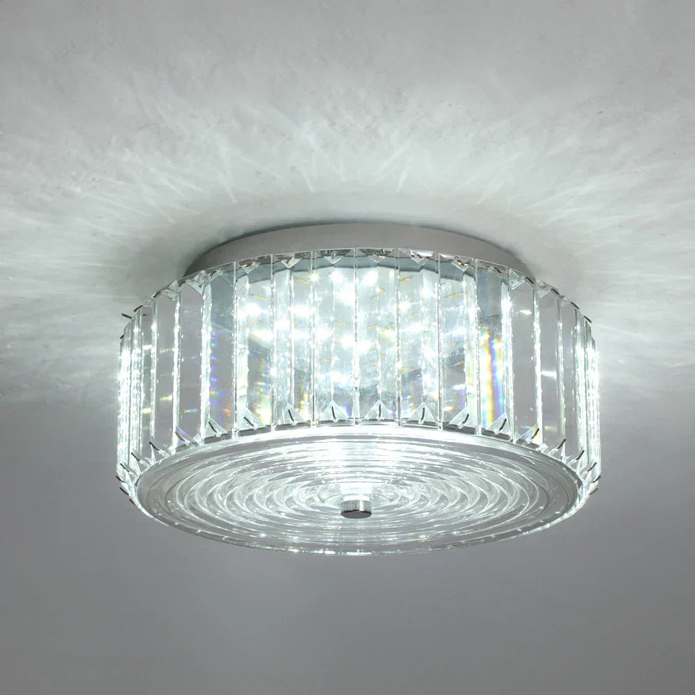 DecorBites™ Crystal LED Ceiling Chandelier Light Circle Design Indoor Lighting