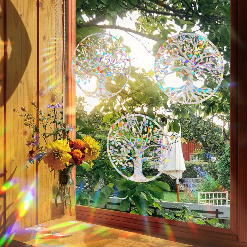 Rainbow Reflective Sticker | PVC Waterproof Window Decal