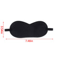 Black Sleep Mask | Light Blocking Travel Eye Shade
