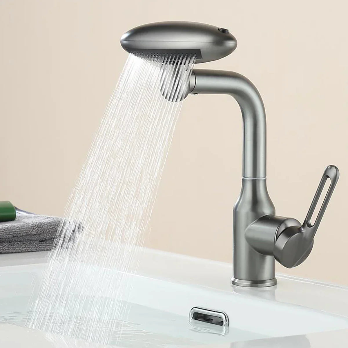 DecorBites™ 360° Rotation Stainless Steel Multi-Function Faucet with 4 Water Outlet Modes