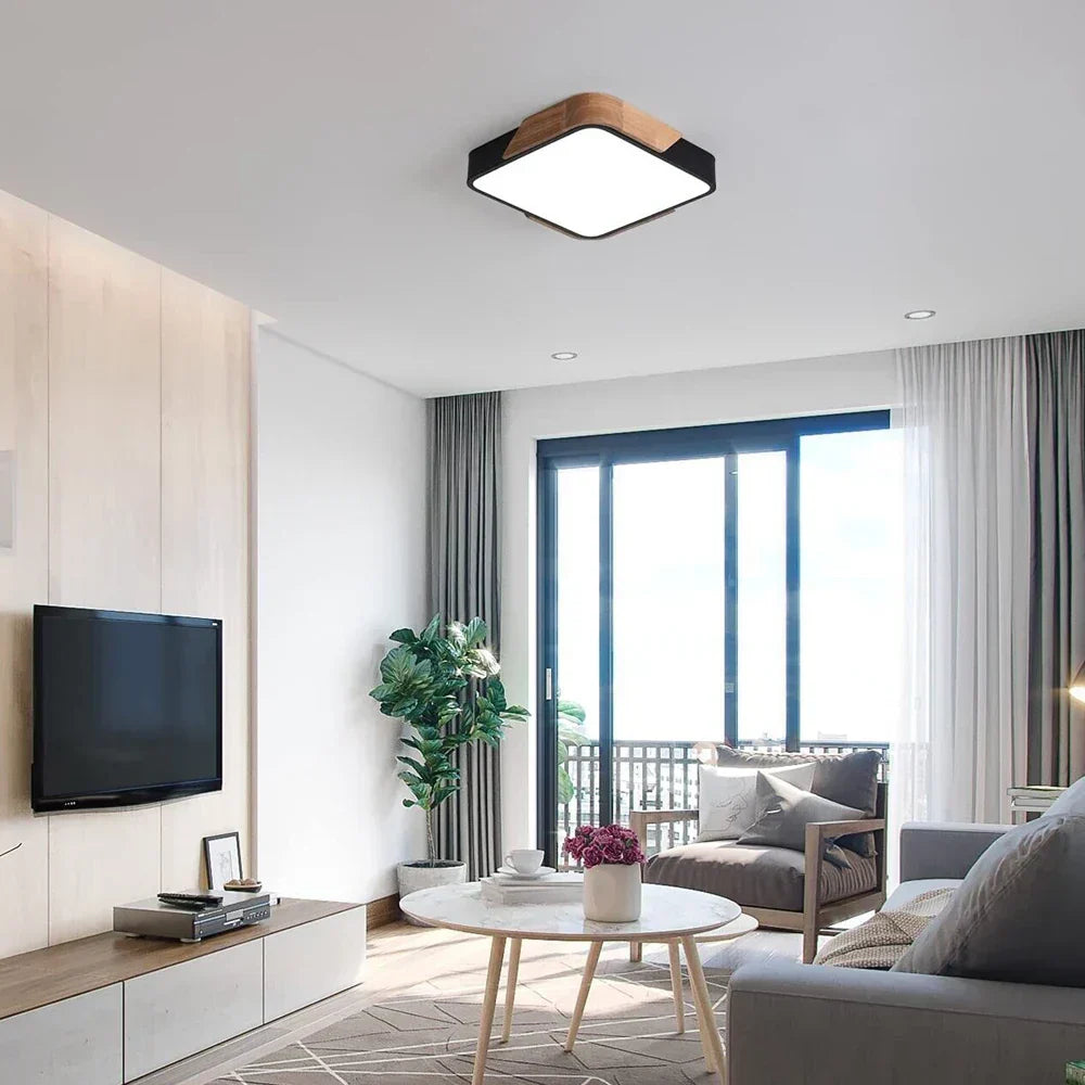 DecorBites™ LED Ceiling Light: Modern Bedroom Chandelier for Home Decor