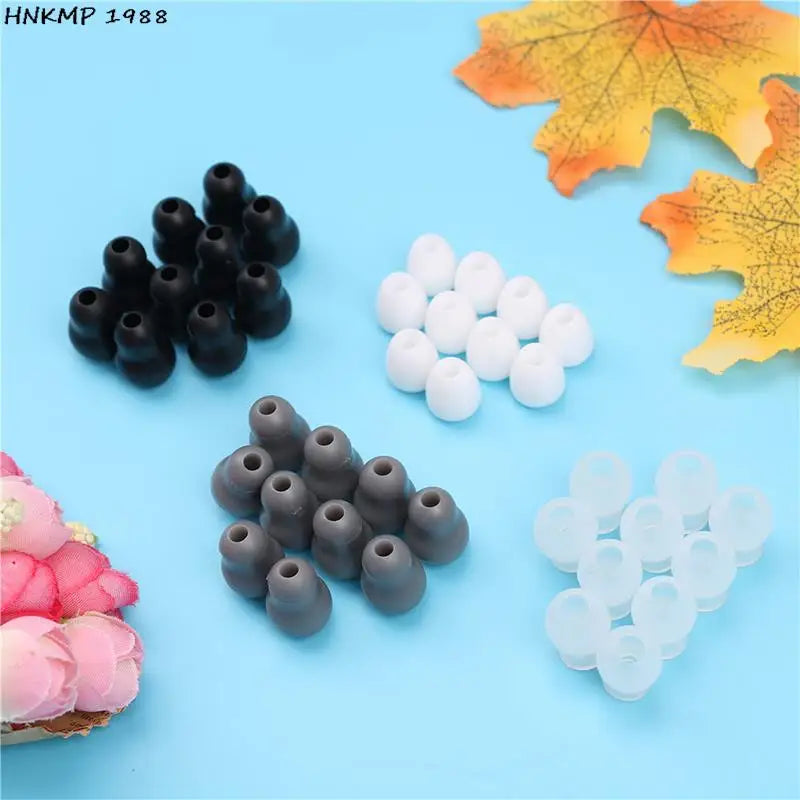 Comfortable Stethoscope Earplugs | Soft Silicone Eartips 10-Pack for Noise Isolation