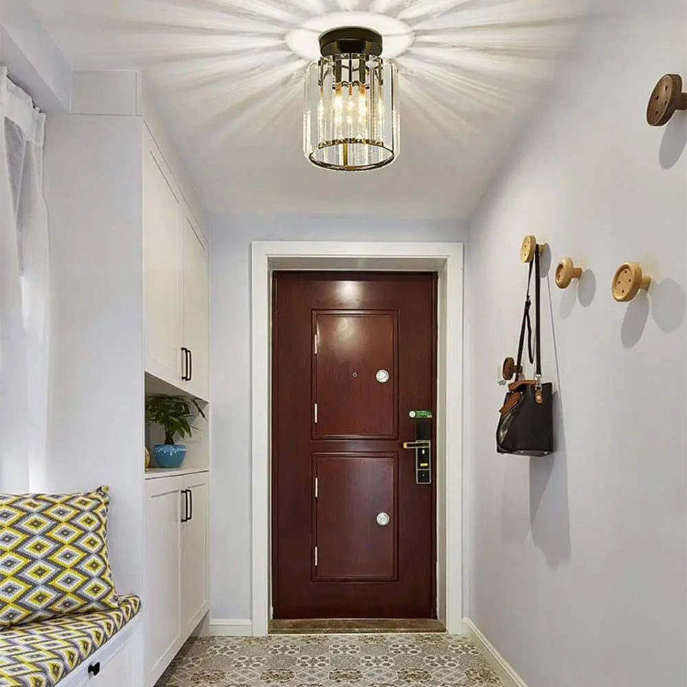 DecorBites™ Crystal Mini Ceiling Lights for Elegant Living Spaces