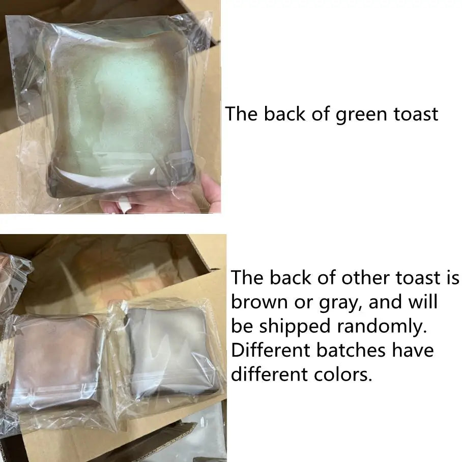 Toast Squeeze Stress Relief Toy | Soft Simulated Bread Fidget Toy