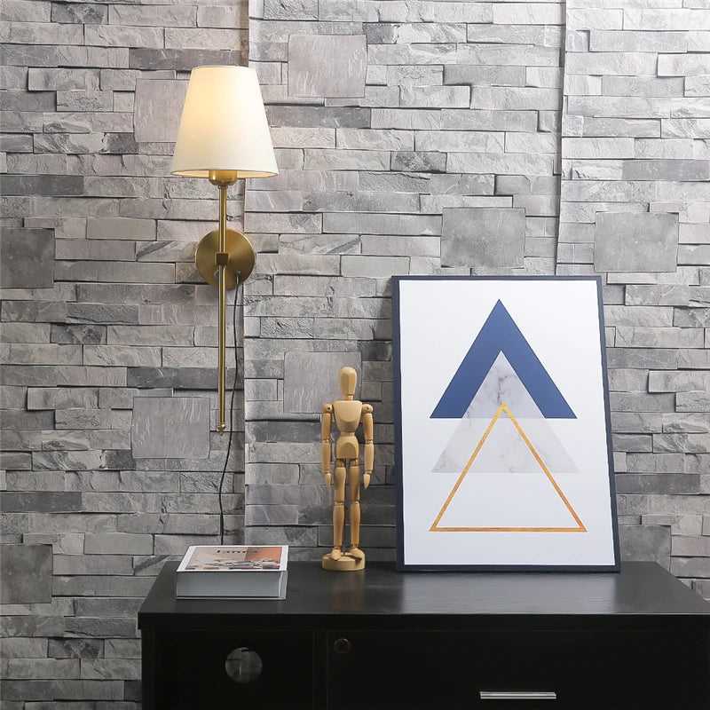 DecorBites™ Gold Touch LED Wall Sconce for Home Restaurant Decor