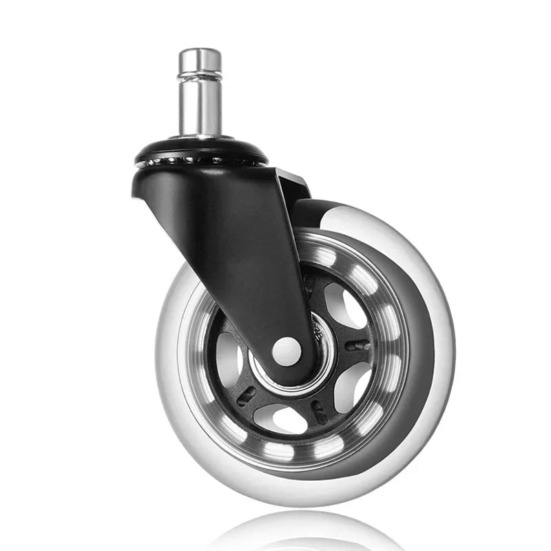 DecorBites™ 3 Inch Rotatable Heavy Duty Soft Safety Office Chair Caster Roller