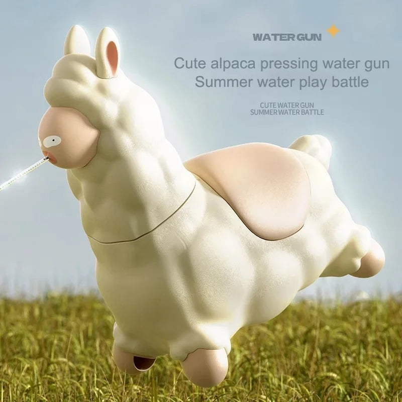 Alpaca Water Gun | Children's Continuous Spray Toy