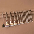 Soft Fluffy Professional Makeup Brush Set - 13-16pcs for Foundation, Eyeshadow, and More