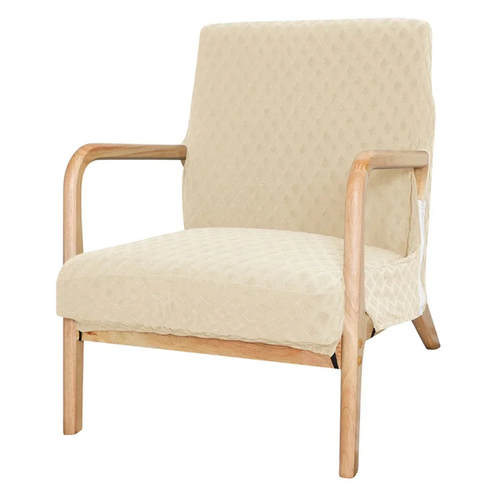 DecorBites™ Jacquard Elastic Seat Cover for Dining Room & Office Chairs