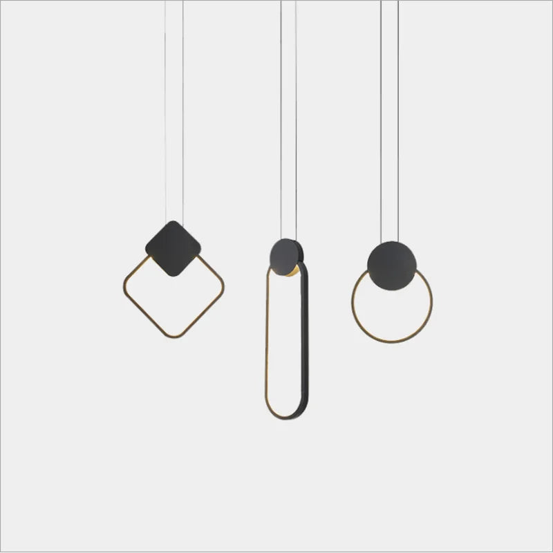 DecorBites™ Crystal LED Pendant Lights for Modern Home Decor and Lighting