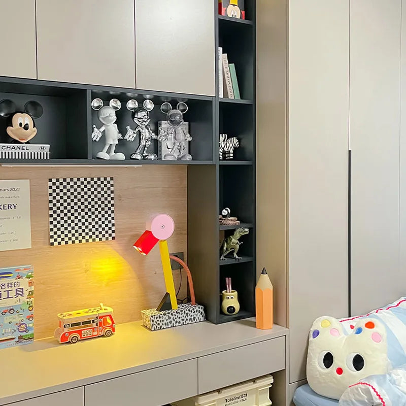 DecorBites™ Kids LED Table Lamp: Creative Nordic Design for Bedroom, Study, Home Decor