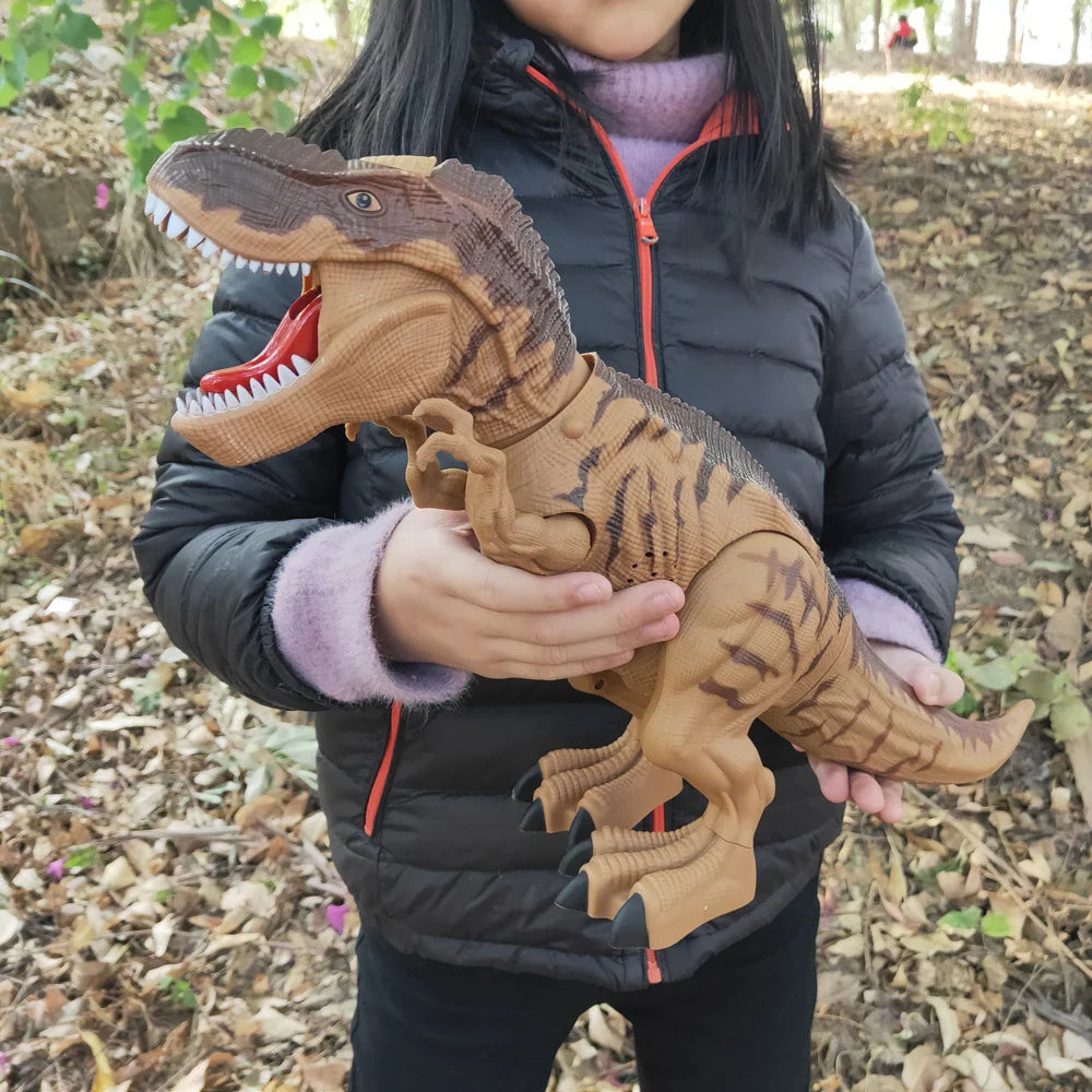 Large Mechanical Dinosaur Robot with Lights and Sounds