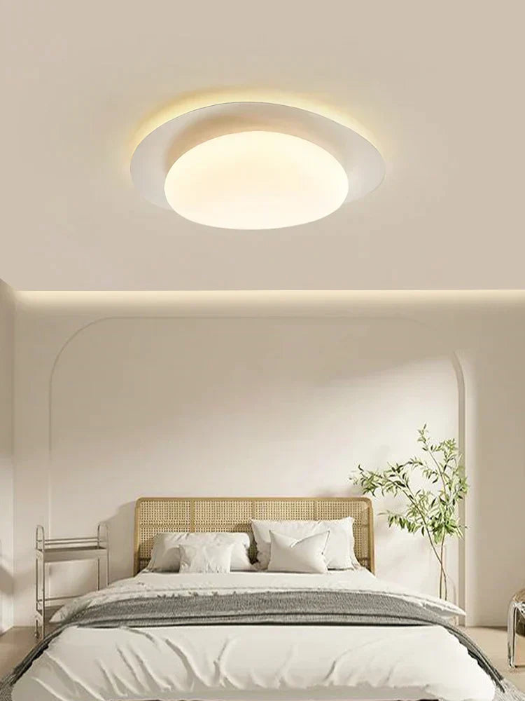 DecorBites™ Cream Style Cobblestone Ceiling Light for Master Bedroom