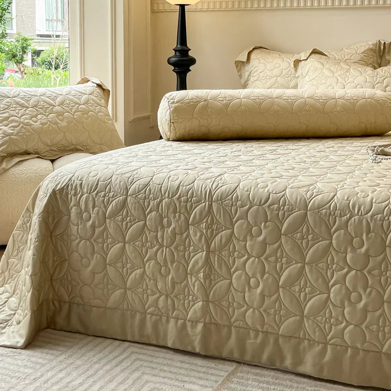 DecorBites™ Eucalyptus Fiber Bedspread for a Cooling, Silky Bed Experience